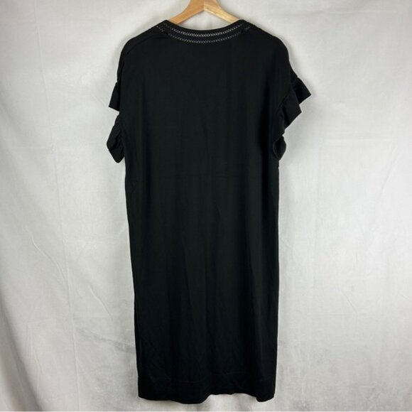 MASAI  Nysama Dress Size Medium Oversized Modal Loose Ruffle Sleeve - Picture 3 of 6